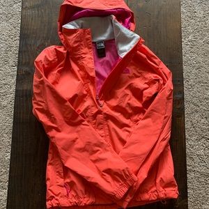 The North Face raincoat